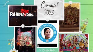 Barrackpore Durga Puja Carnival 2023 🥰 Superhit Durga Puja Carnival 👍 🎉🎆 Best Pandals & Idols 🙏❤️