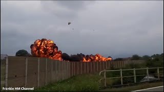 Frecce Tricolori - Pony 4 crash at Turin Airport