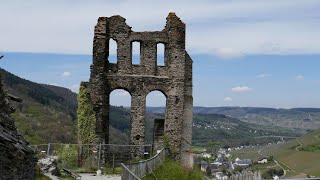 Burgruine Grevenburg Traben Trarbach  Руины Гревенбург Трабен Трарбах Festungsruine Mont Royal