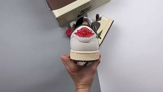 Travis Scott х Air Jordan 1 Low Reverse Mocha