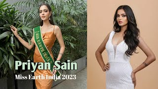 Priyan Sain | Miss Earth India 2023🇮🇳