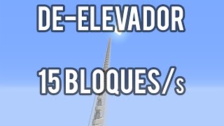 RANDOM SHOWCASE | DE-ELEVADOR CON MINECARTS (15 bloques/s)