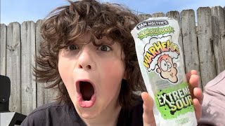 Trying A Sour Pickle!!! (GROSS)