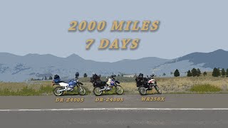 Yellowstone Motocamping Trip - 2015