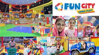 Fun City (Indoor Play Area For Kids And Family)| Summer Fun Day Out| Best Kids Fun Rides|Safeer Mall