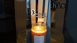 Three books to read this fall #booktube #books #booktok #viral