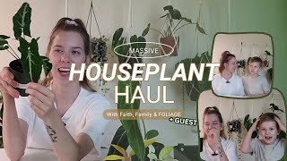 BIG Houseplant Haul featuring a Special Guest | Plant Shopping