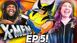 THE WOLVERINE MEME! 🤣 X-Men The Animated Series! EPISODE 5 REACTION!!