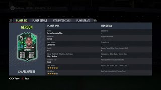 NEW SHAPESHIFTER GERSON!!!! (Fifa 22 Ultimate Team)