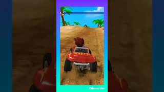 Beach buggy drag race in mushroom groot with REZ car = beach buggy #beachbuggy #vectorunit #shorts