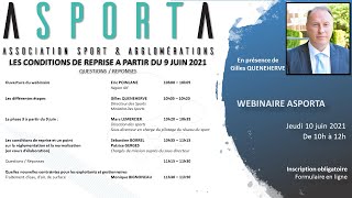 ASPORTA Webinaire du 10 juin 2021 - pass sanitaire