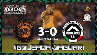 Jaguares FC vs Montañeses |GOLES| Liga Premier México 24