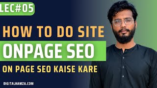 How to do on page seo in wordpress | On page seo kaise kare [ Lec#5 ]