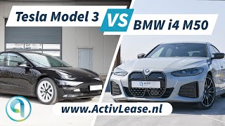 EV VERSUS - Tesla Model 3 vs BMW i4 - Kiezen tussen 2 elektrische krachtpatsers