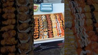 berbagai macam sushi makanan jepang 🤤#videoshort #masakanjepang