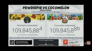 The moment Cocomelon surpassed PewDiePie, The End