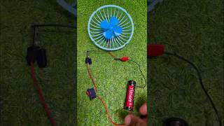 1 best Science project item made with DC motor battery switch #shorts