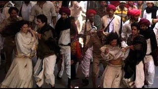 PADMAAVAT:  22/1/18 Deepika padukone attacked by group of protester | BREAKING NEWS |