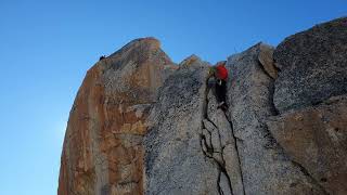 Aiguille du Midi Rock Climber