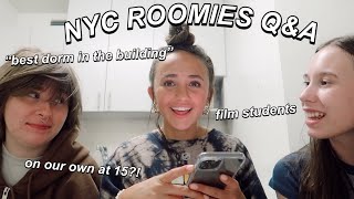 Q&A with my roomates in NEW YORK CITY!