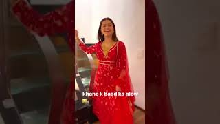 Rubina Dilaik has a major OOPS moment while eating panipuri, see full video #rubinadilaik