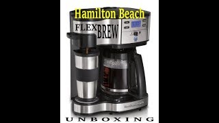 Hamilton Beach FlexBrew unboxing