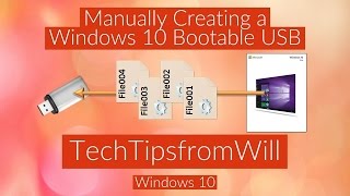 70-698 - Manually Creating a Windows 10 Bootable USB