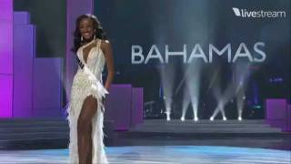 Miss Universe 2011 Preliminary - BAHAMAS (Anastagia Pierre)