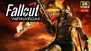 Fallout New Vegas🔴[LIVE] 2024 Gameplay (PC) 1440p60fps EP3