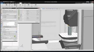 Heller CP8000  NX CAM NC-Code Simulation