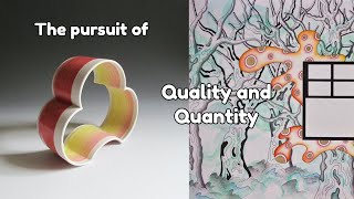 Abstract art - quality and quantity