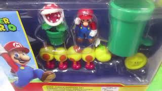 Nintendo Super Mario Bros - Set Diorama Jungla Floruga (Wiggler) 🐛🌻🍃🪙