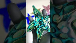 🔥How my glass starfish come alive! #art #glassblowing