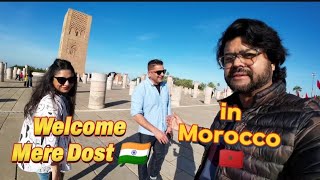 School friend from India meets in Morocco | Pathaan special | Bachpan ke dost 👶