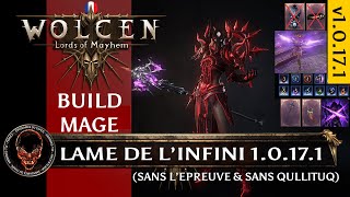 Wolcen [FR]Mage Bâton Maître Jedi Lames de l'infini (LvL90) Sarisel 187 [1.0.17.1] No Trial