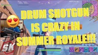 Drum Shotgun is sooooo OP in Summer Royale