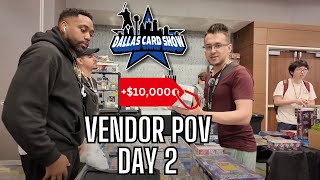 First Pokemon Card Show Vending Experience! $10,000 Worth of Deals at Dallas Card Show Day 2!