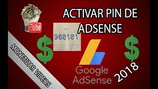 Agregar método de pago y activar pin adsense 2020 | Empezar a monetizar Parte 3