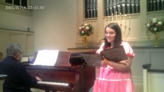 Curry-Courtney - "I Could Not Do Without Thee" (Grace Mott, soprano)