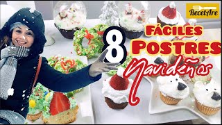 🎄COMO HACER POSTRES NAVIDEÑOS FACILES Y ORIGINALES