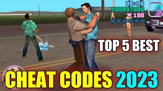 Top 5 Best Cheats for GTA Vice City | GTA Vice City Cheat Codes | SHAKEEL GTA