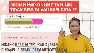 CARA MENGATASI DATA NIK&KK YANG TIDAK SESUAI DENGAN DATA DUKCAPIL !!