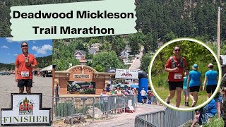 Deadwood Marathon on the George Mickelson Trail plus packet pick up to complete South Dakota