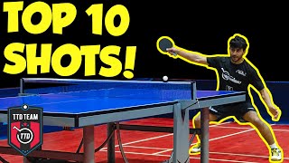 Top 10 Table Tennis Shots of 2020 | TableTennisDaily Team