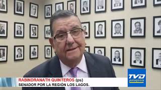 Senador Rabindranath Quinteros valoró proyecto que modifica la ley de pesca ( Ley Longüeira)