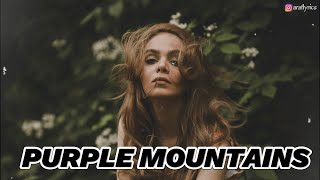 OMER BALIK - Purple Mountains (Boost Your Productivity)