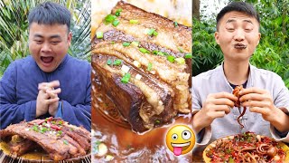 Eating Spicy Food and Funny Pranks Compilation || Funny Mukbang || TikTok Video - Songsong and Ermao