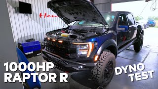 1,000 HP Ford Raptor R | VelociRaptoR 1000 Upgrade Dyno Testing