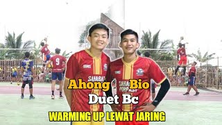 Warming up lewat jaring duo BC Ahong feat Fabio semifinal Porpast vs Gempar