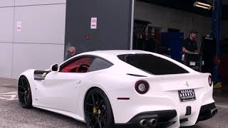 Ferrari F12 with Fi Exhaust!! Crazy Loud V12 Sound